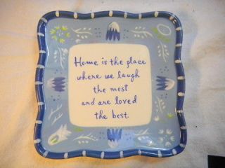 Decorative Plate Hallmark Kimberly Hodges Home Is Where We Laugh 
