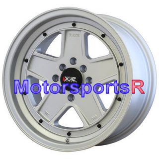 16 16x8 XXR 532 Flat Silver Wheels Rims Deep Dish Lip 4x114.3 94 Honda 