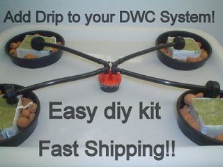 ADD drip to your DWC grow system DIY KIT hydroponic