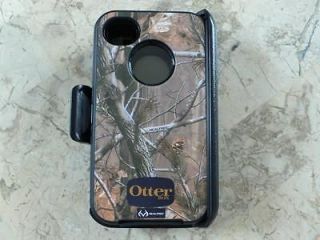 Otterbox Defender iPhone 4 4S Realtree Camo AP Black in Retail Package
