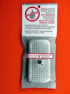 Dry Pack Dehumidifier Aluminum Canister for Gun Pistol Rifle Case Safe