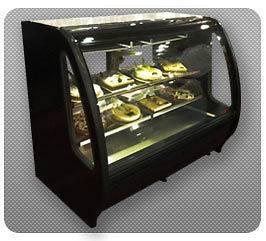 Newly listed 56 CURVED DELI BAKERY DISPLAY CASE REFRIGERATED OR DRY