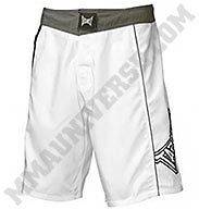 TapouT Delta MMA Shorts   White   [MMA UFC, Fight Shorts]