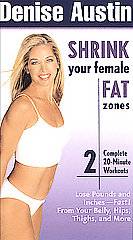 Denise Austin   Shrink Your Female Fat Zones VHS, 2003