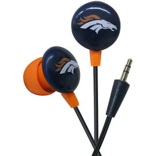 Denver Broncos iHip Ear Bud Headphones for Ipod &  Players NFL 