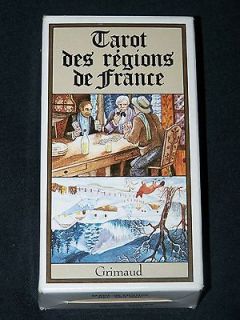 Grimaud Tarot des Regions of France des Regions de FRECH Deck CARDS 