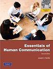   of Human Communication by Joseph A. DeVito 2010, Paperback
