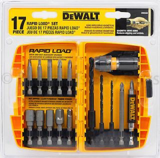 NEW DeWalt Rapid Load 17 Piece Drill & Driver Set & Hard Case DW2502 