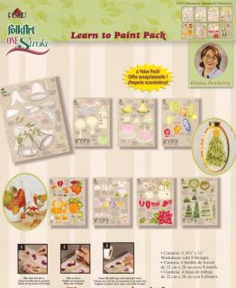 One Stroke Reusable Learn to Paint Teaching Guides RTG Celebrations 