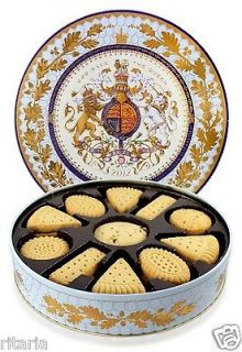 2012 THE QUEENS DIAMOND 60TH JUBILEE OFFICIAL COLLECTION SHORTBREAD 
