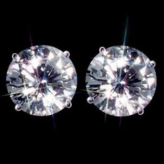genuine diamond stud earrings in Earrings