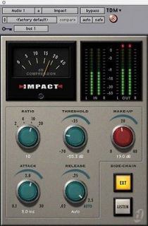 Digidesign Impac TDM plug in iLok license ONLY for PRO TOOLS HD