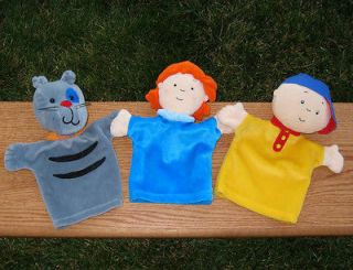 CAILLOU ROSIE GILBERT Hand PUPPETS Plush Figure Toys – TERRIFIC GIFT 