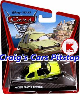 Disney Cars 2 Acer with torch