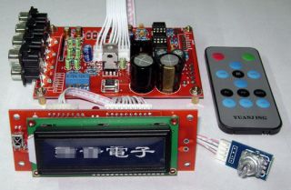 M62446 6 channel switch Remote Volume Preamplifier Board Kit