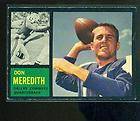 1962 Topps Football 39 Don Meredith SP