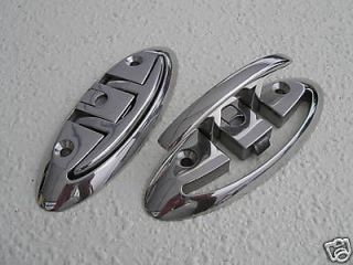   Steel 4 1/2 Surface Mounted Folding Boat Cleat from Accon Marine