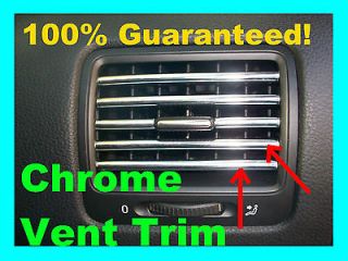 DODGE Trucks Chrome AC Vent Trim Dash Dress up Molding Interior Trim 