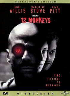 12 Monkeys DVD, 1998, Collectors Edition   Dolby Digital 5.1
