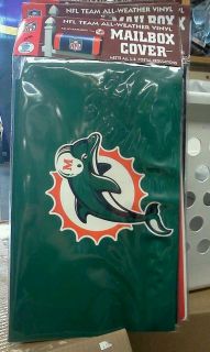 Miami Dolphins Mailbox Cover ~ LAST ONE ~