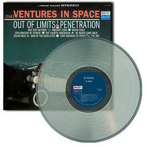 THE VENTURES IN SPACE 180G COLORED VINYL LTD ED SUNDAZED LP