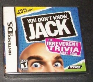 You Dont Know Jack Brand NEW + CHEAP SHIP Nintendo DS