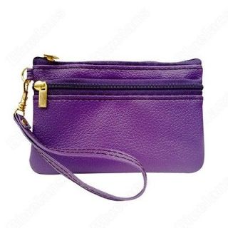 Womens Wristlet Clutch Evening Bag Handbag Purse Cell Phone Pouch 