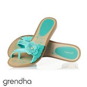 Grendha Magic Womens Shoes   Green