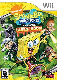   SquarePants Featuring Nicktoons Globs of Doom Wii, 2008