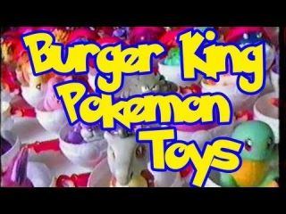1999 Burger King Kids Meal Nintendo Pokemon w/ Pokeball ~ List 1/2