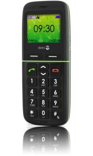 New Doro Phone Easy 345gsm   Black (Unlocked) Mobile Phone  Perfect 
