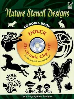 Nature Stencil Designs by Dover Publications Inc. Staff 2002 