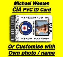 Burn Notice Michael Westen Replica TV Prop CIA ID Card