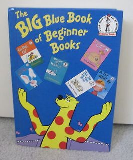 DR. SEUSS THE BIG BLUE BOOK OF BEGINNER BOOKS 6 STORIES HARDCOVER