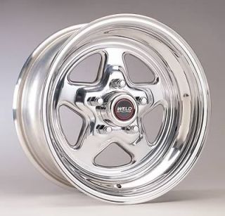 Weld Racing Wheel Prostar Aluminum Polished 15x15 5x4.75 BC 4.5 