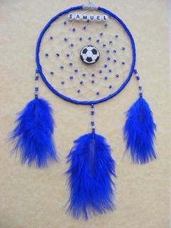 FOOTBALL Personalised Dreamcatcher Boys or Girls Bedroom Soccer 