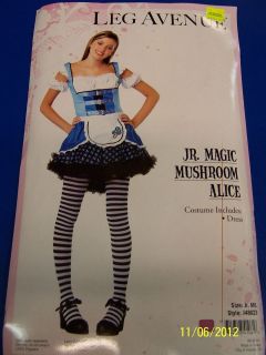   Mushroom Alice Wonderland Gothic Cute Dress Up Halloween Teen Costume