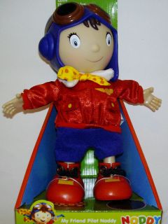   IN TOYLAND PILOT NODDY DOLL  VINYL HANDS AND FACE 11 TALL   2011 TOY