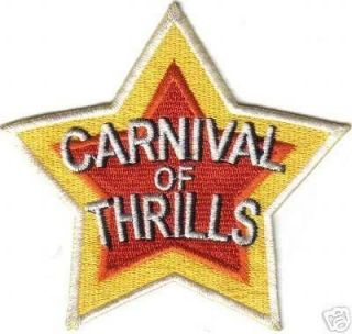 The Dukes of Hazzard Carnival of Thrills Patch Rare