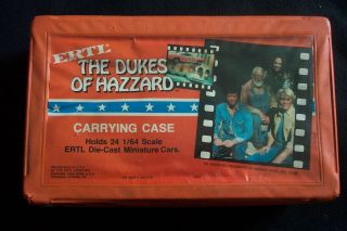 VINTAGE 80s ERTL THE DUKES OF HAZZARD CARRYING CASE