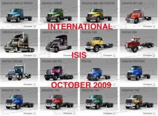 2009 oct INTERNATIONAL ISIS SERVICE REPAIR MANUAL dvd DIAGNOSTIC
