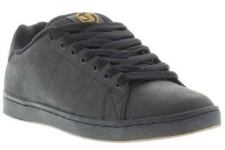 DVS Shoes Genuine Gavin 2 Mens Black Skate Shoes Sizes UK 7   13
