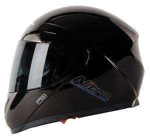 NITRO NPSI PUMP DVS   Black   Full Face Motorcycle Helmet   XL Extra 