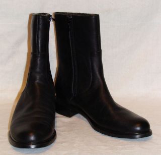 Santana of Canada Dynamite Black Leather Boots Size 6   6.5   7.5 