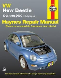 VW Beetle, 1998 2000 by J. H. Haynes and Bob Henderson 2000, Paperback 