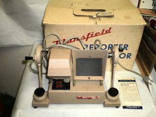Mansfield 8 mm Reporter Editor 650 w Original Box & Instructions 