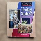   Bob Jones Heritage Studies 4 Grade 2nd Ed Homeschool Student Text Book