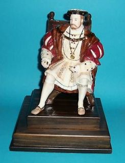   figurine royal King Henry VIII L/ED 1st BOXED + CERT 1st quality