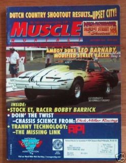 MUSCLE MONTHLY 1996 OCT   MAPLE GROVE, VIC RICHARDS