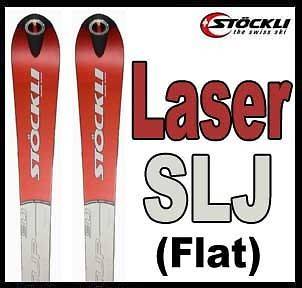 05 06 Stockli Laser SLJ Jr Skis 138cm (Flat) NEW 